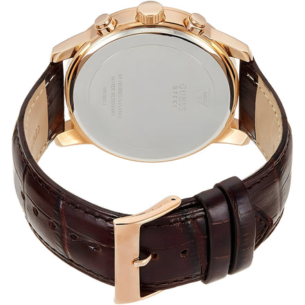 Guess Brown Leather Lining Sport Watch