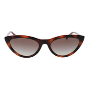 Lunettes de soleil en plastique marron Guess