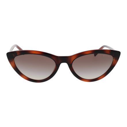 Lunettes de soleil en plastique marron Guess