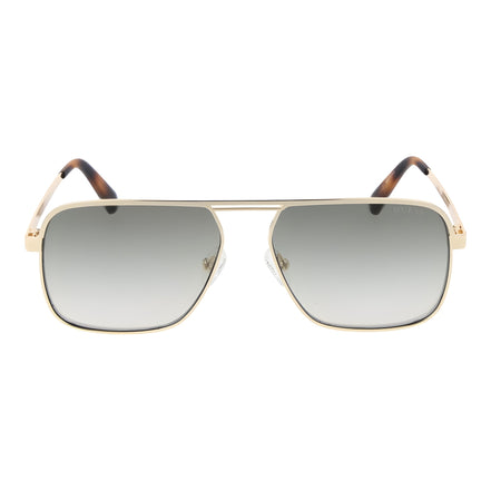 Guess Gold Mirrored Square Sunglasses