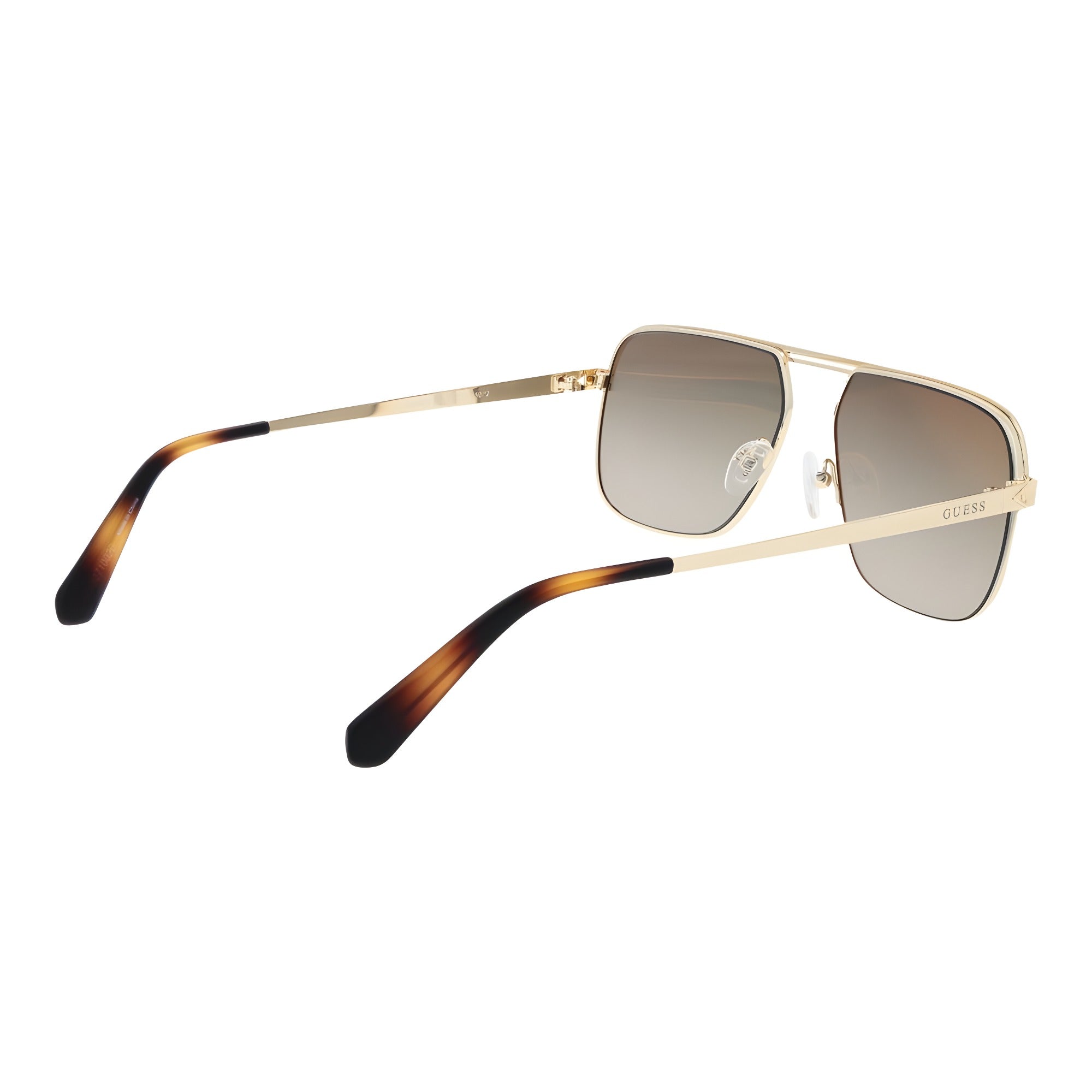 Guess Gold Mirrored Square Sunglasses
