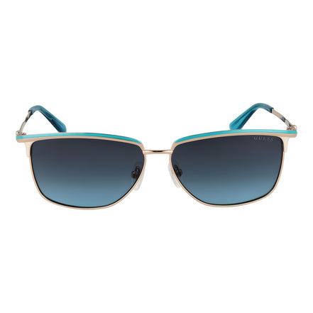 Guess Gold Metal Sunglasses