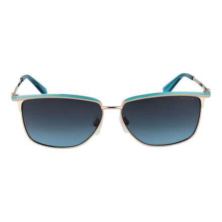 Guess Gold Metal Sunglasses