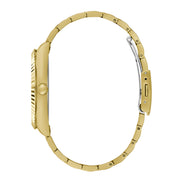 Guess Gold Stainless Steel Dress Watch