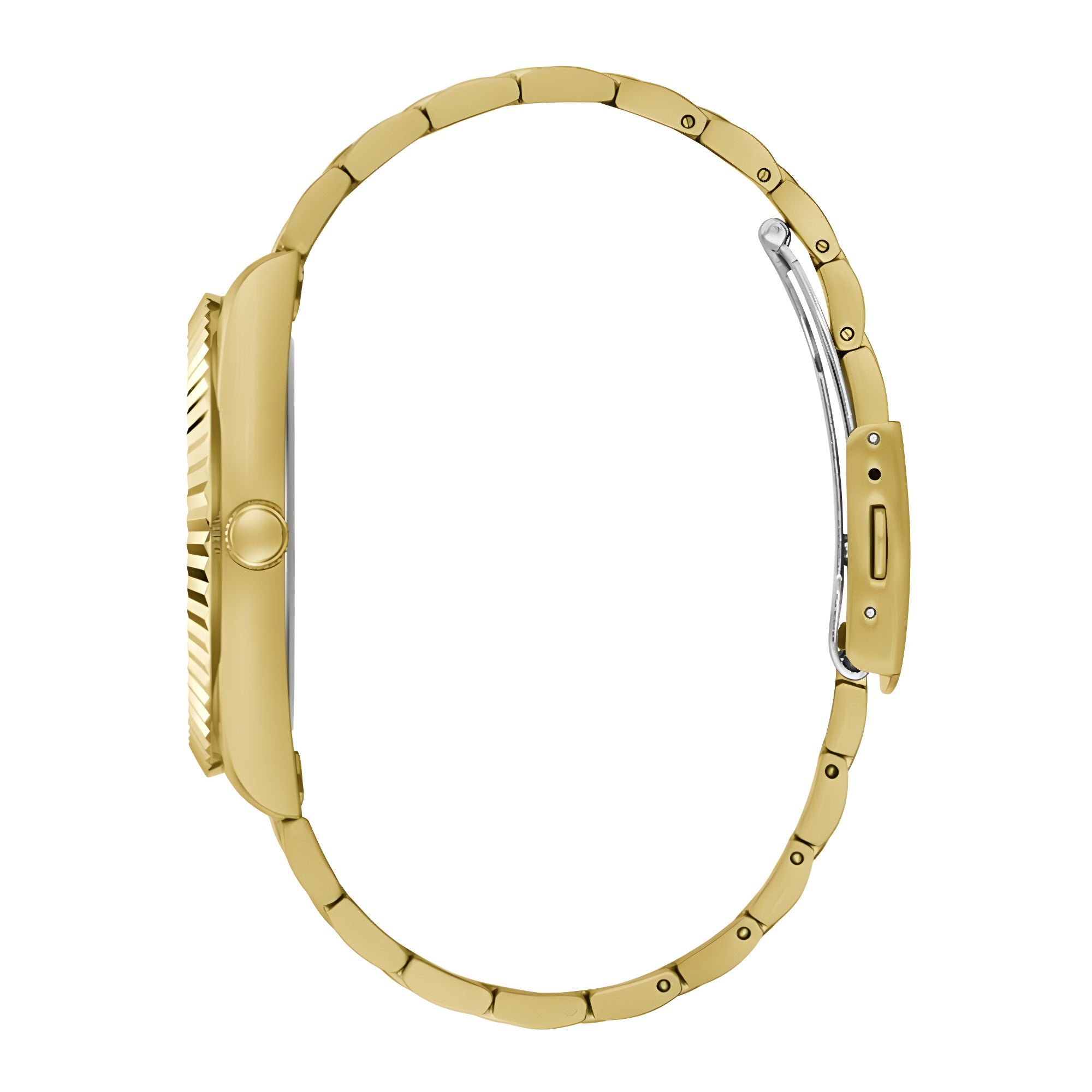 Guess Gold Stainless Steel Dress Watch