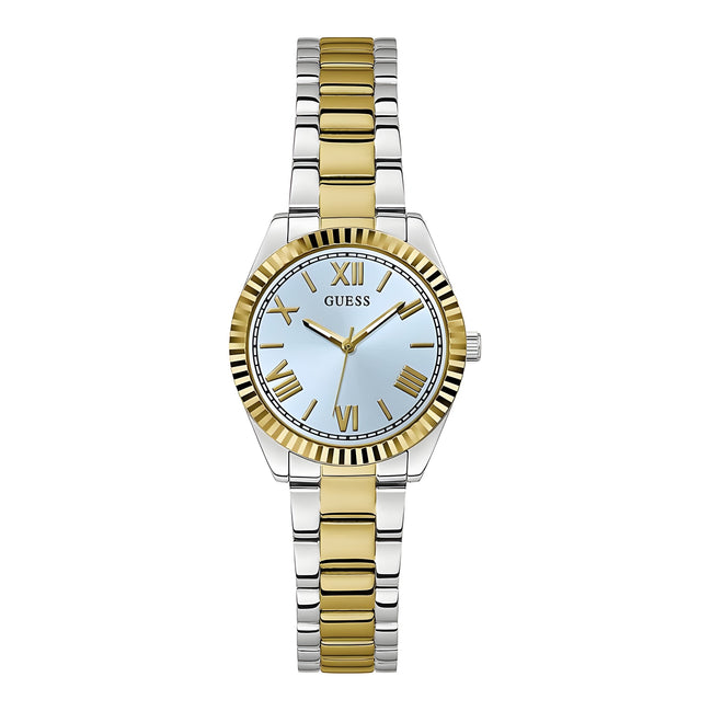 Guess Gold Stainless Steel Dress Watch