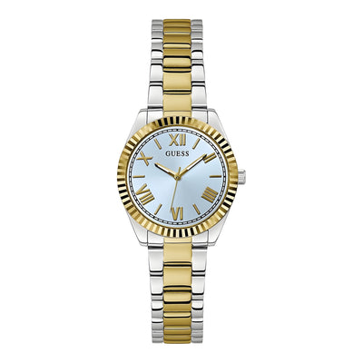 Guess Gold Stainless Steel Dress Watch