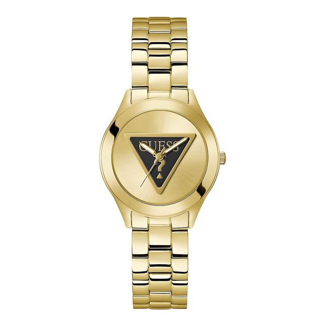 Guess Gold Stainless Steel Dress Watch
