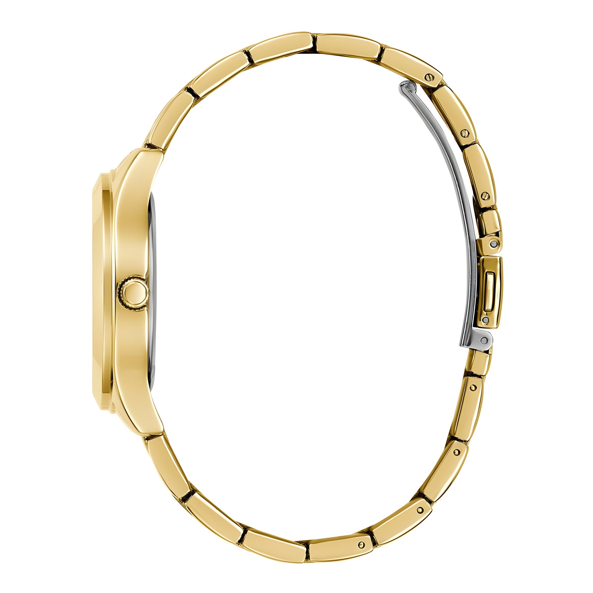 Guess Gold Stainless Steel Dress Watch