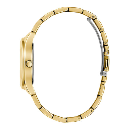 Guess Gold Stainless Steel Dress Watch