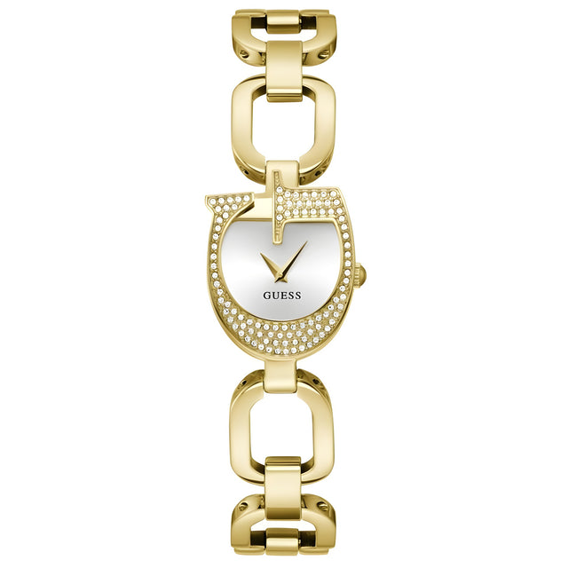Guess Gold Stainless Steel Dress Watch