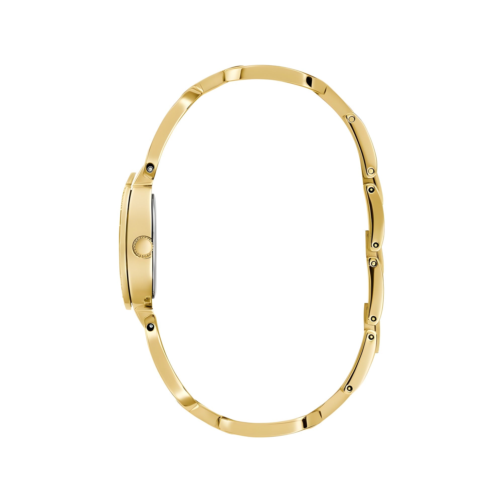 Guess Gold Stainless Steel Dress Watch