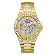 Guess Gold Stainless Steel Dress Watch
