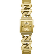 Guess Gold Stainless Steel Dress Watch