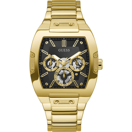 Guess Gold Stainless Steel Dress Watch