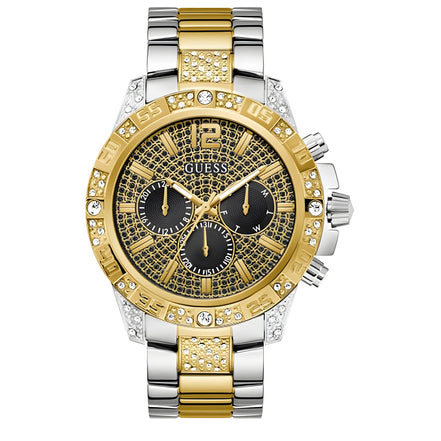 Guess Gold Stainless Steel Dress Watch