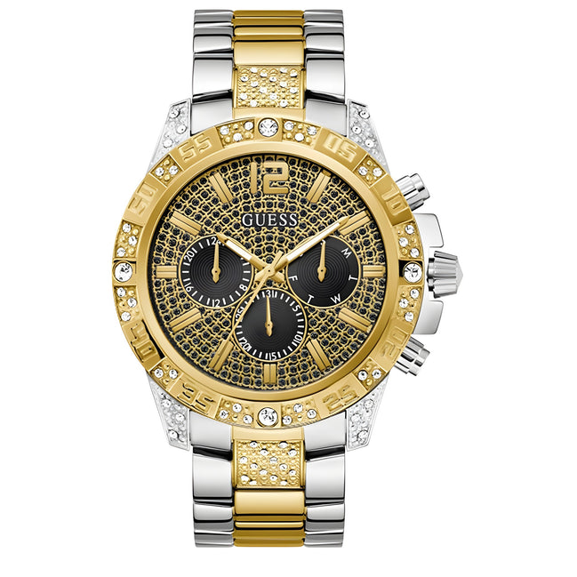 Guess Gold Stainless Steel Dress Watch