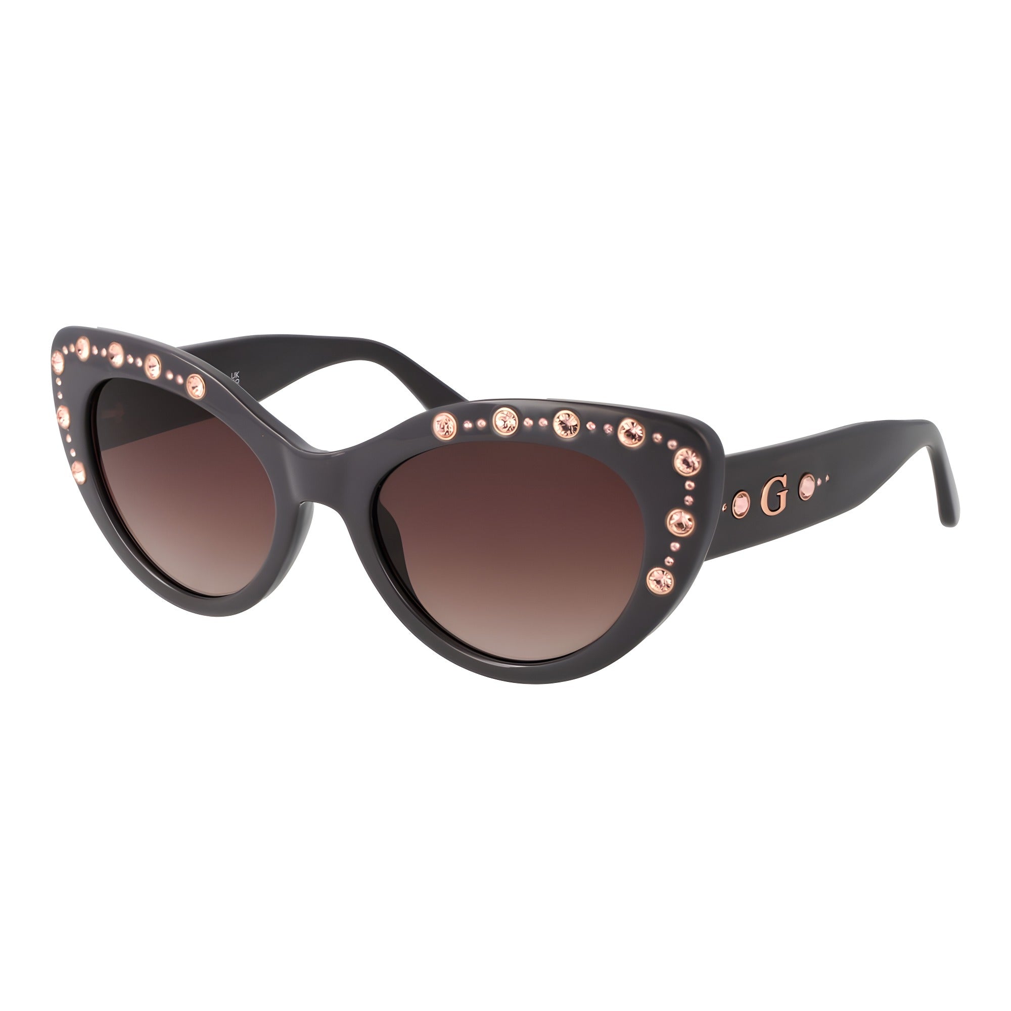 Guess Gray Plastic Sunglasses