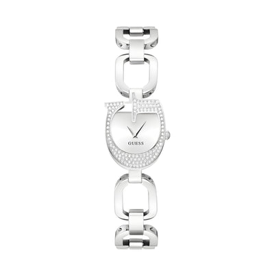 Guess Gray Stainless Steel Dress Watch