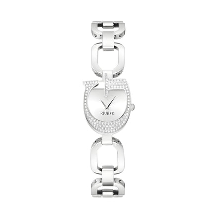 Guess Gray Stainless Steel Dress Watch