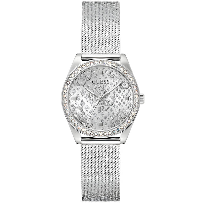 Guess Gray Stainless Steel Dress Watch