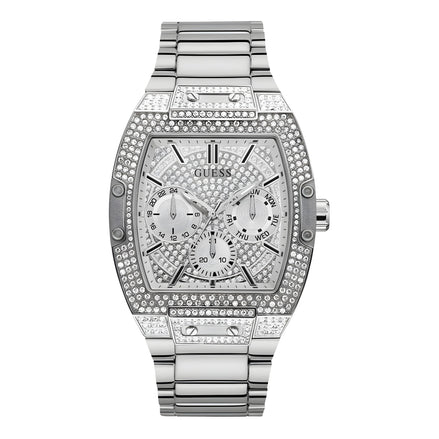 Guess Gray Stainless Steel Dress Watch