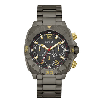 Guess Gray Stainless Steel Dress Watch
