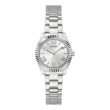 Guess Gray Stainless Steel Dress Watch
