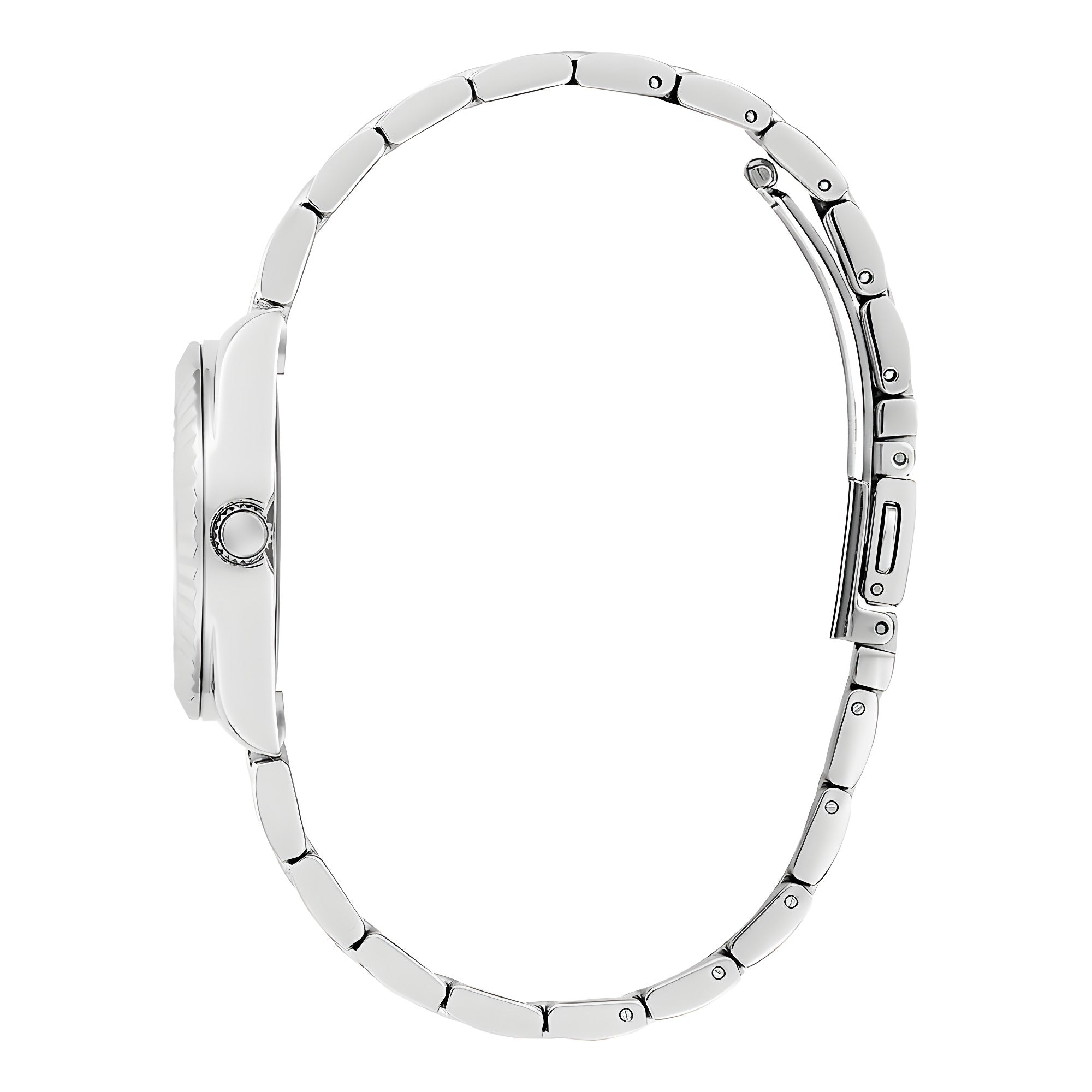 Guess Gray Stainless Steel Dress Watch