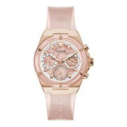 Guess Multicolor Rubber Dress Watch