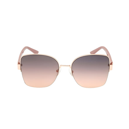 Guess Pink Metal Sunglasses
