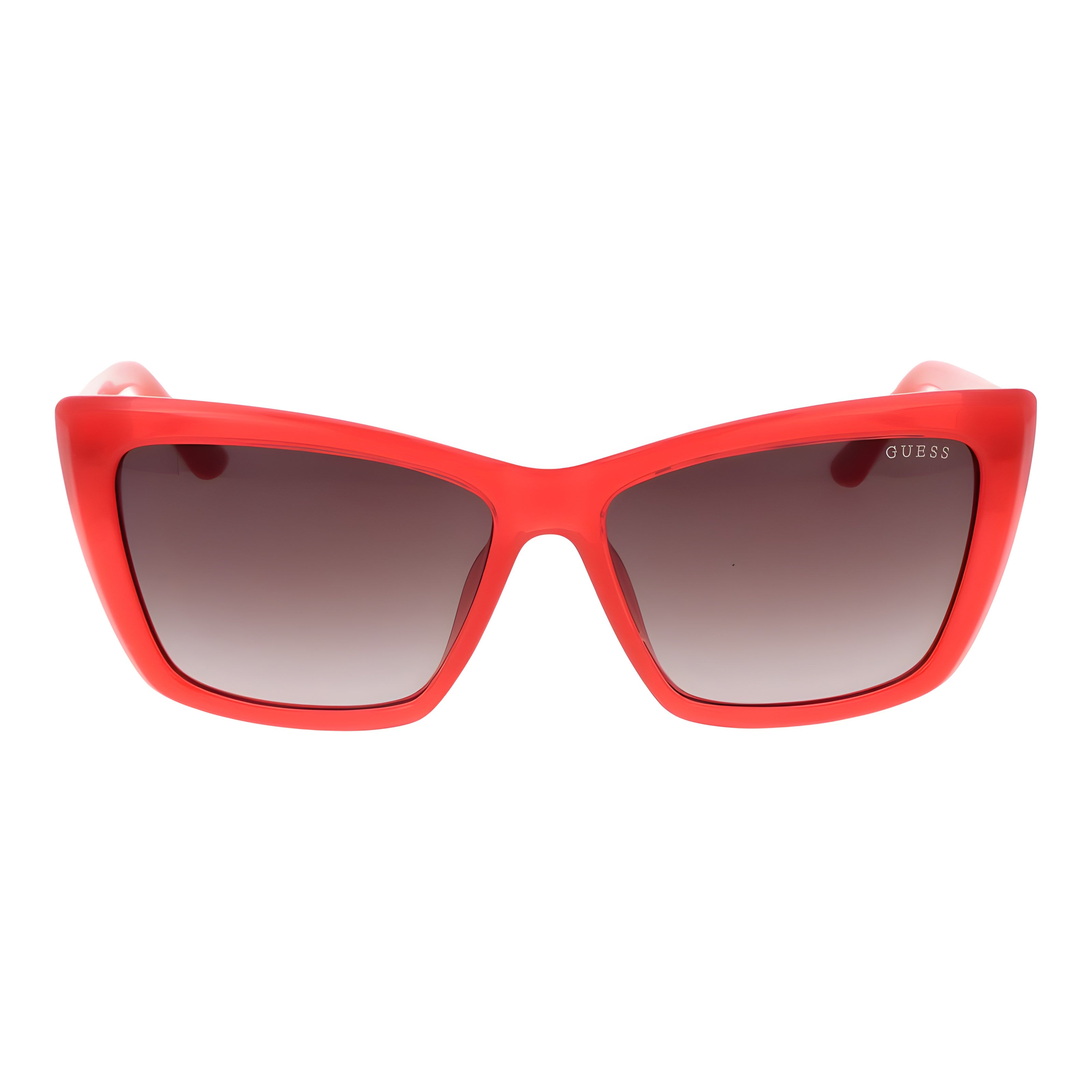 Lunettes de soleil en plastique rose Guess