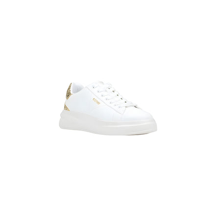 Guess White Leather Low Top Sneakers