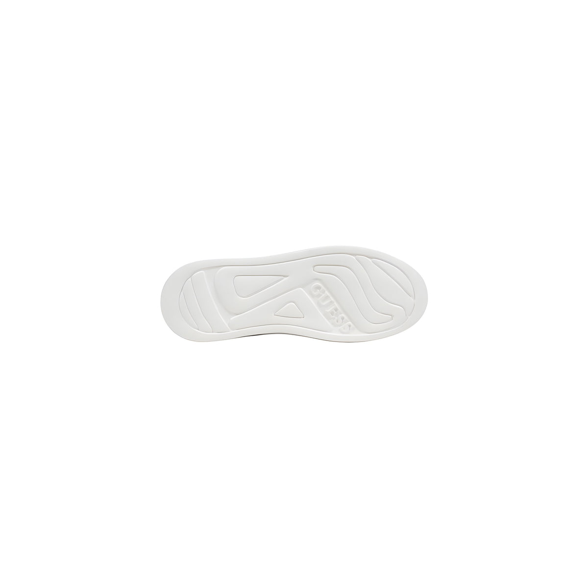 Guess White Leather Low Top Sneakers