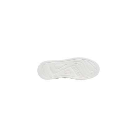 Guess White Leather Low Top Sneakers