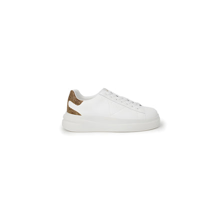 Guess White Polyethylene Low Top Sneakers
