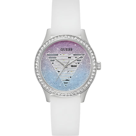 Guess White Synthetic Dress Watch