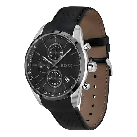 Hugo Boss Black Leather Dress Watch