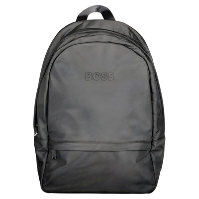 Hugo Boss Black Polyester Men's Backpack