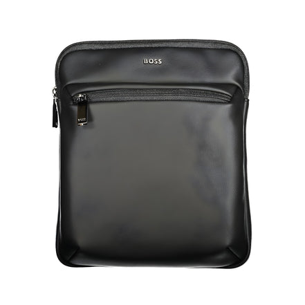 Hugo Boss Black Polyurethane Men's Shoulder Bag