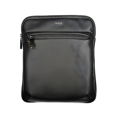 Hugo Boss Black Polyurethane Men's Shoulder Bag