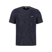Hugo Boss Blue Cotton Men's T-Shirt
