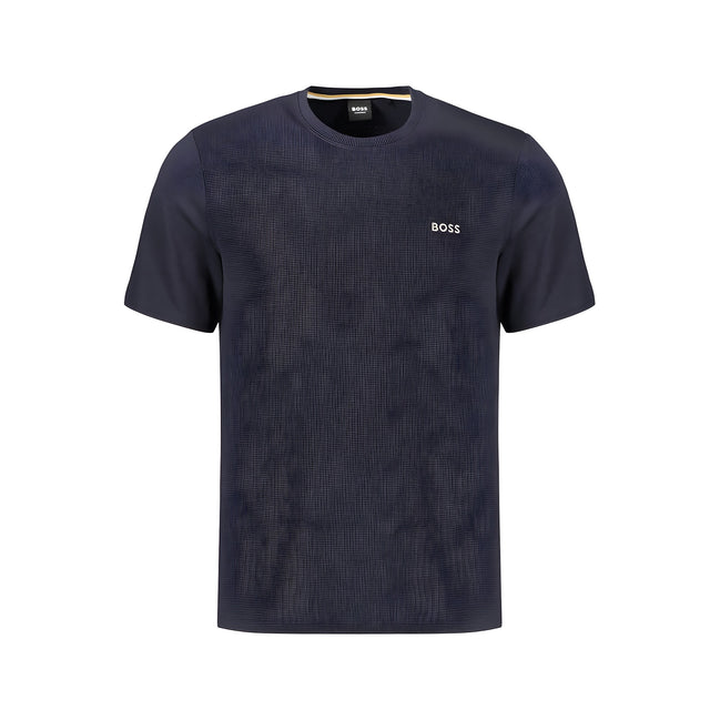 Hugo Boss Blue Cotton Men's T-Shirt