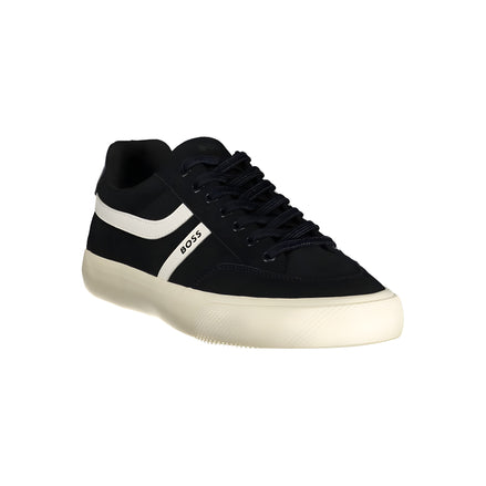 Hugo Boss Blue Polyurethane Men's Sneaker