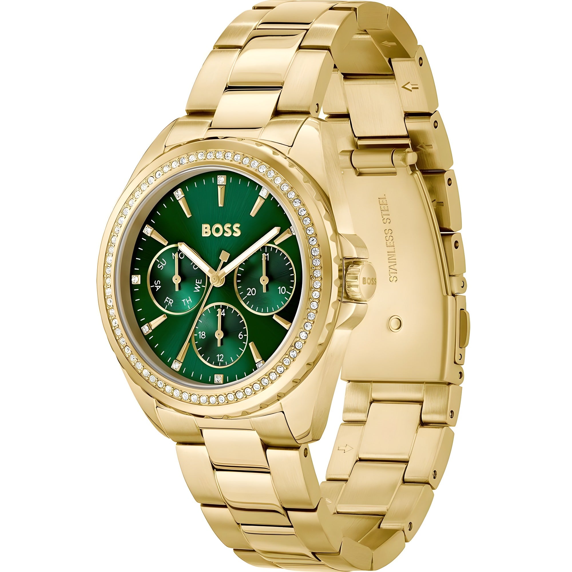 Hugo Boss Gold Stainless Steel Dress Watch