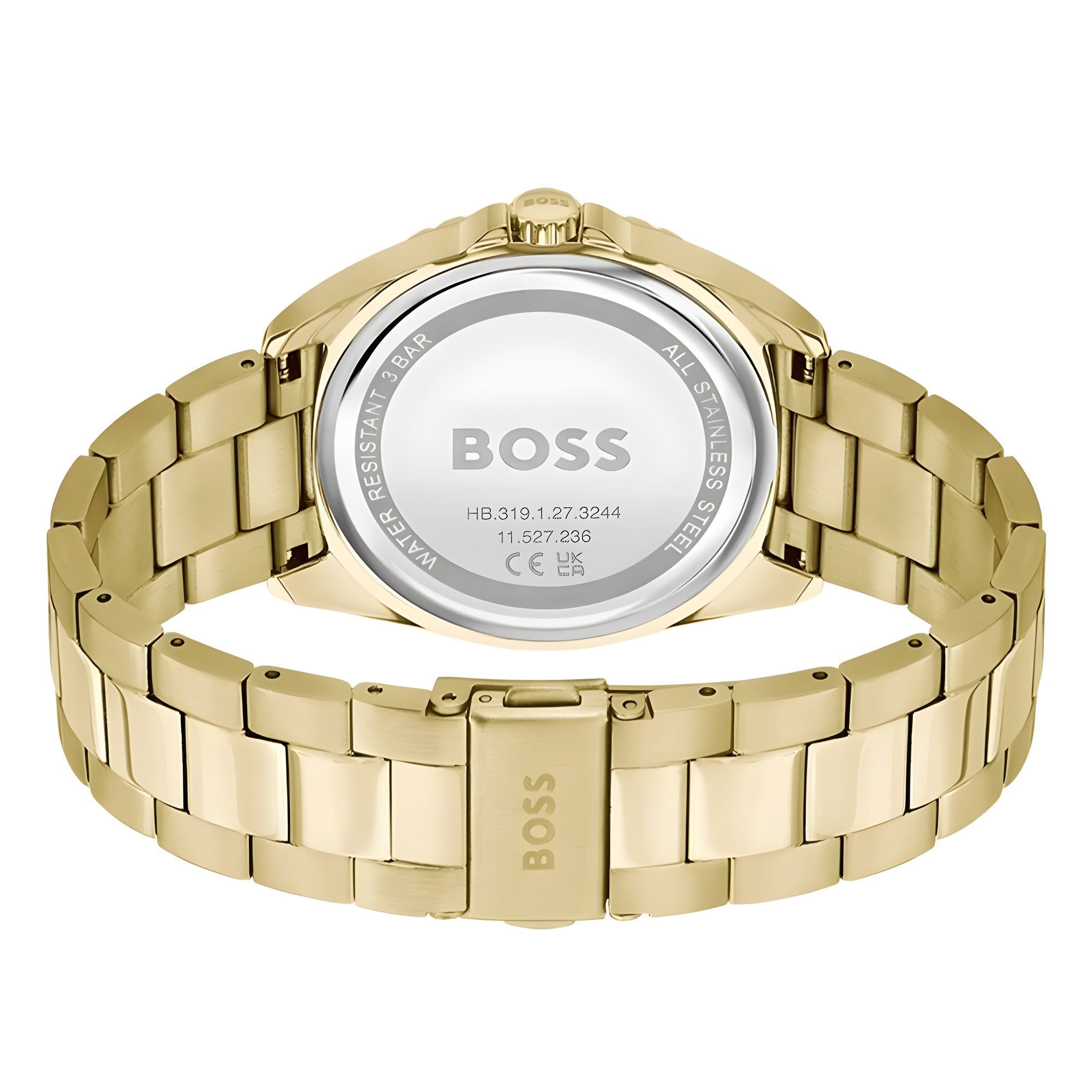 Hugo Boss Gold Stainless Steel Dress Watch