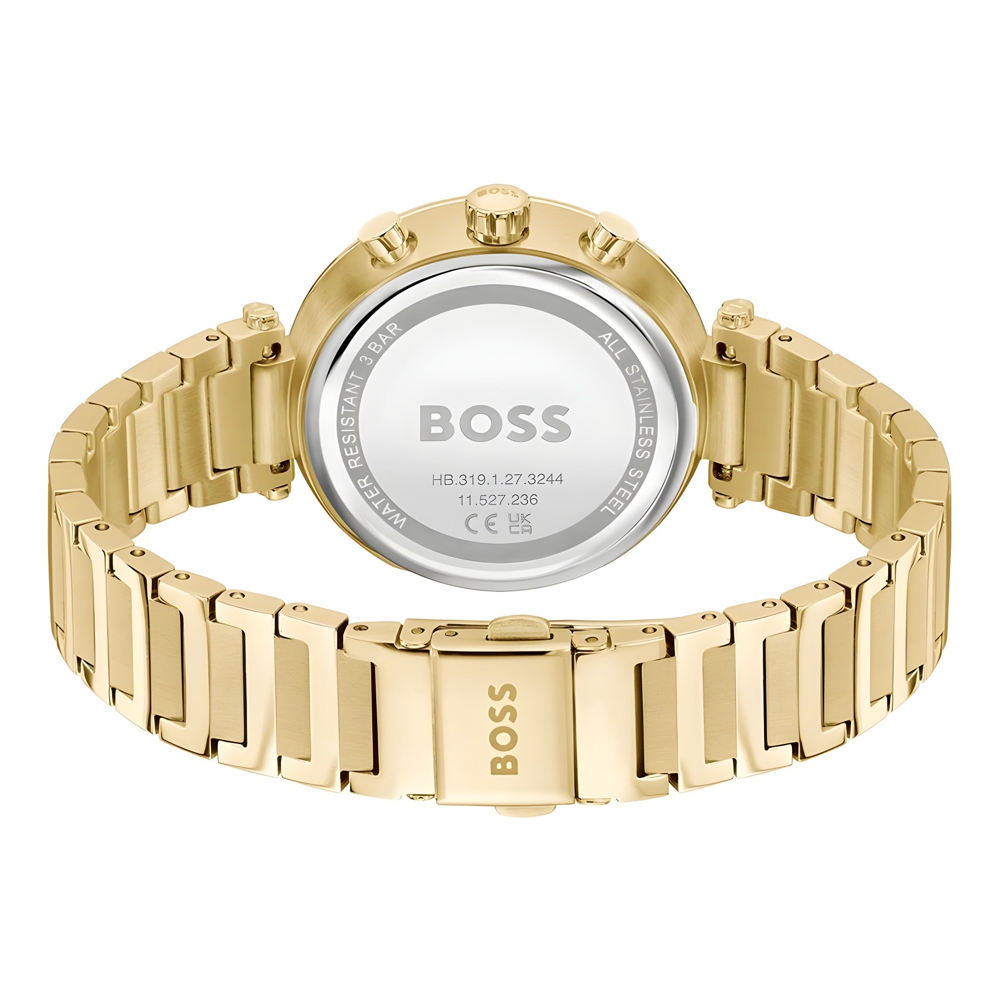 Hugo Boss Gold Stainless Steel Dress Watch