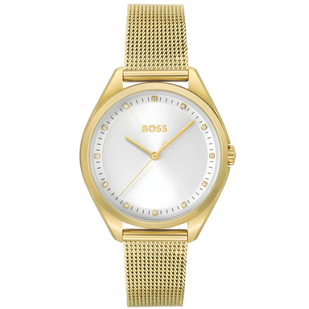 Hugo Boss Gold Stainless Steel Dress Watch