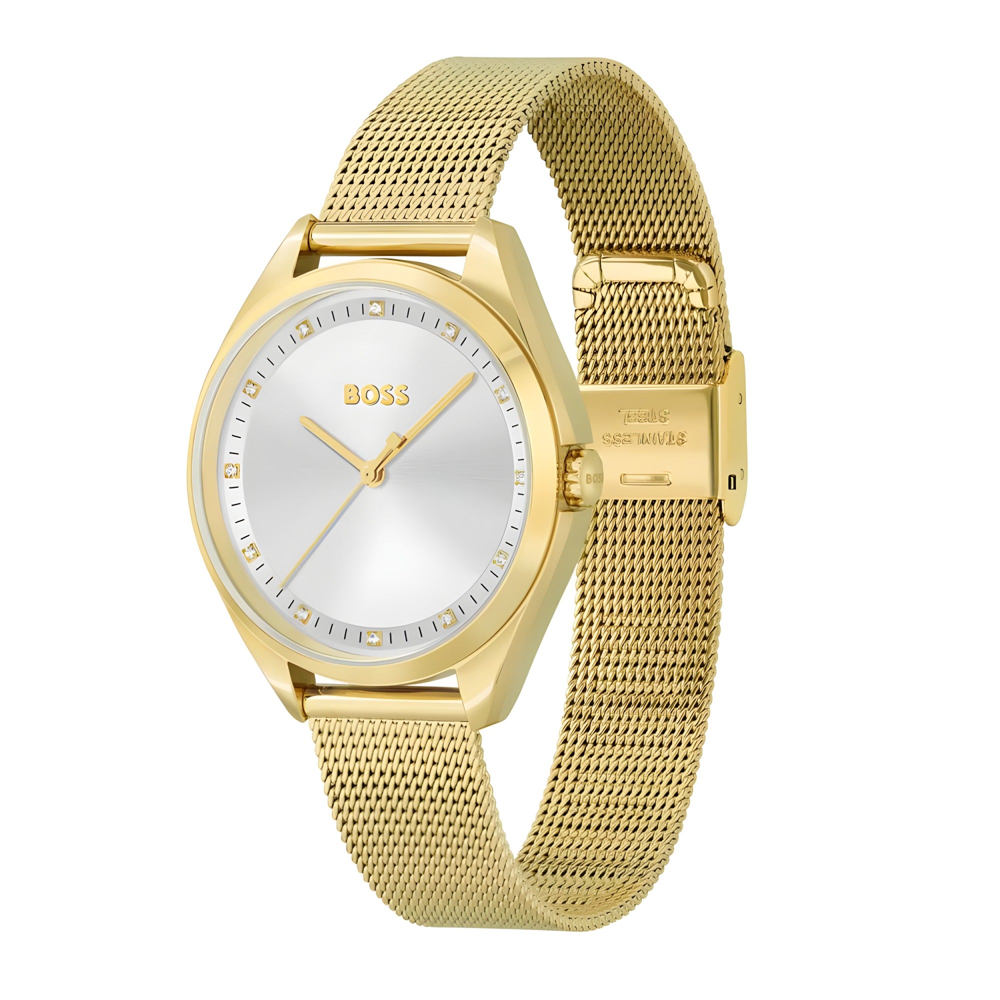 Hugo Boss Gold Stainless Steel Dress Watch