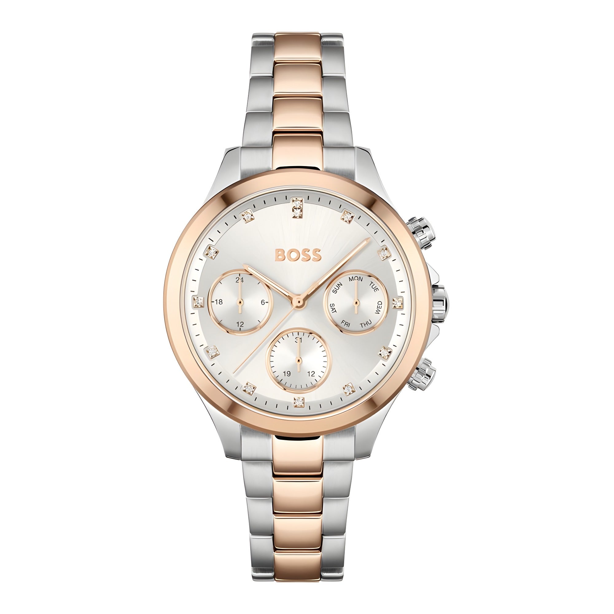 Hugo Boss Gold Stainless Steel Dress Watch